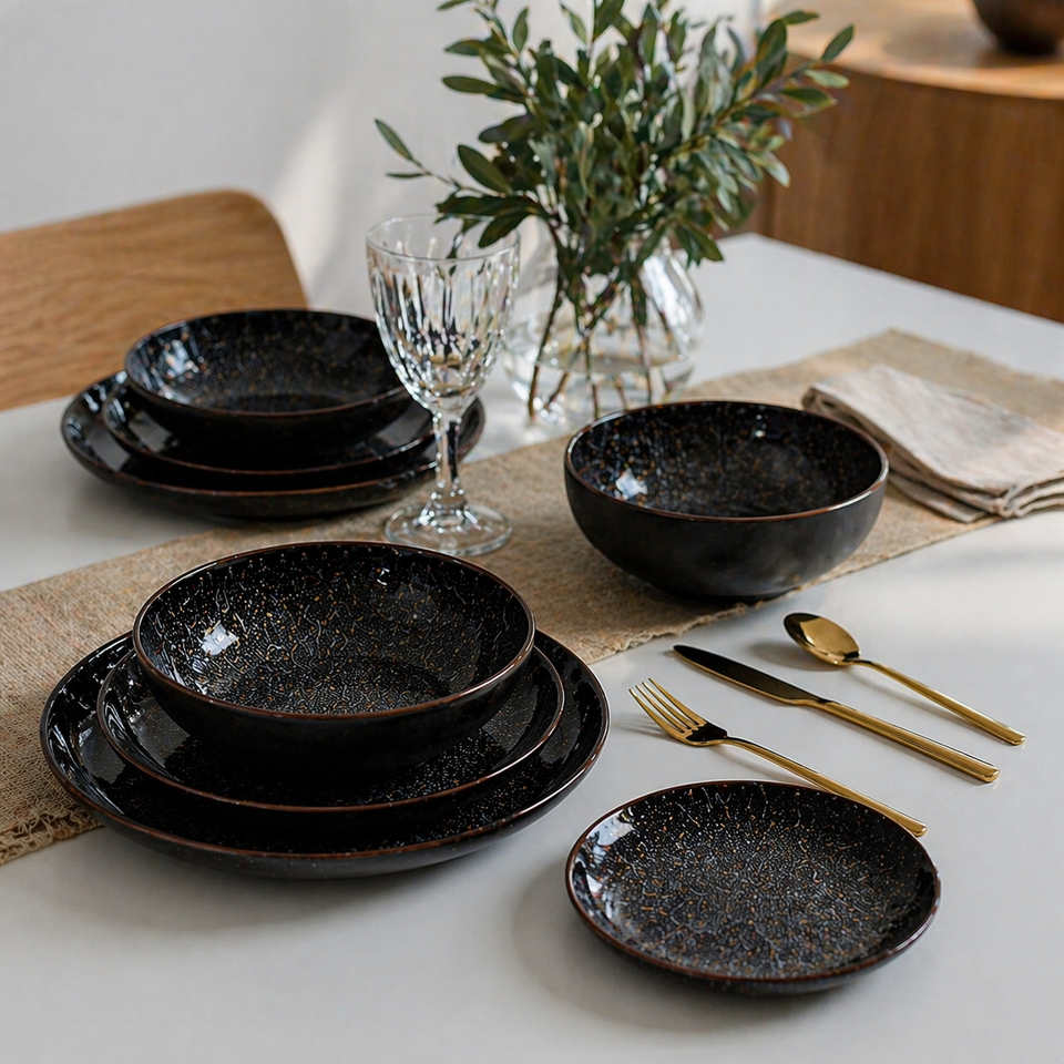 Kit 12 peças coleção Eclipse noir