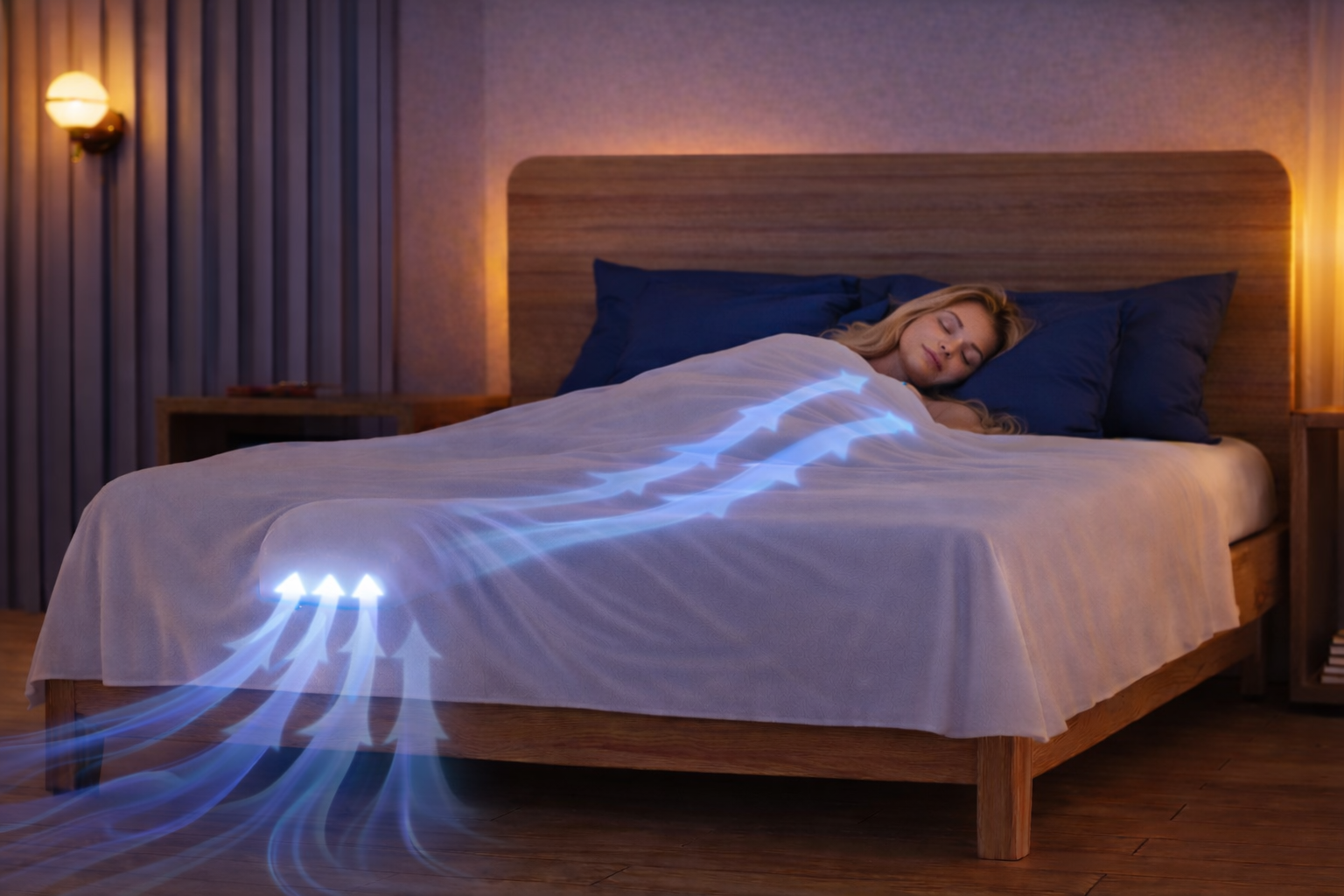 Ventilador de cama Fantail