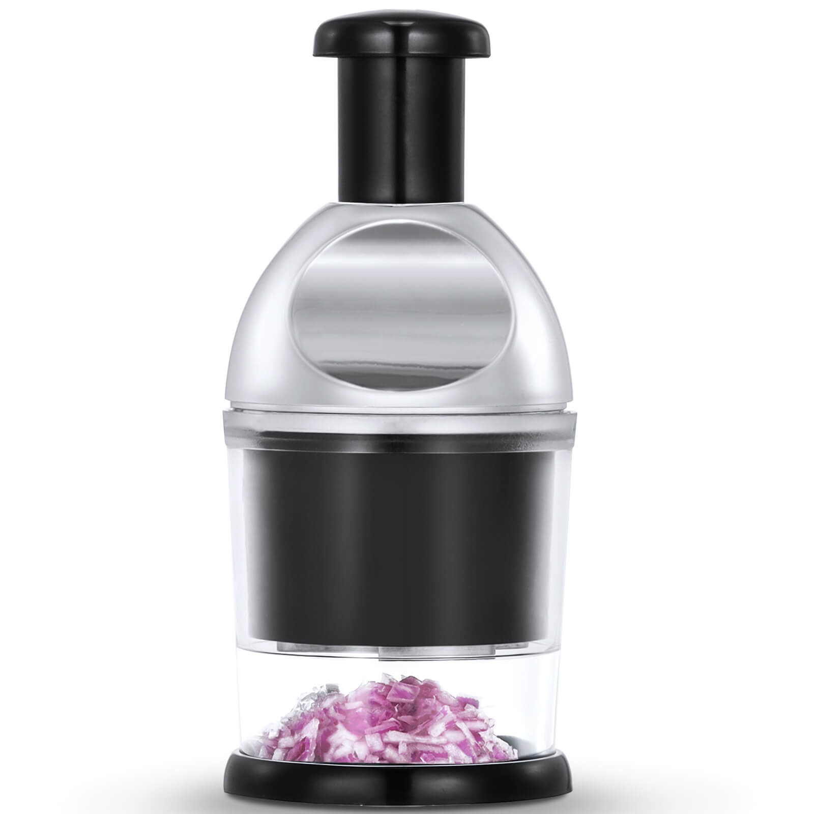 2026 Geedel Manual Food Chopper,2026 Prep Essential! Easily Chop Onions, Garlic, Veggies,BPA Free,Easy Clean