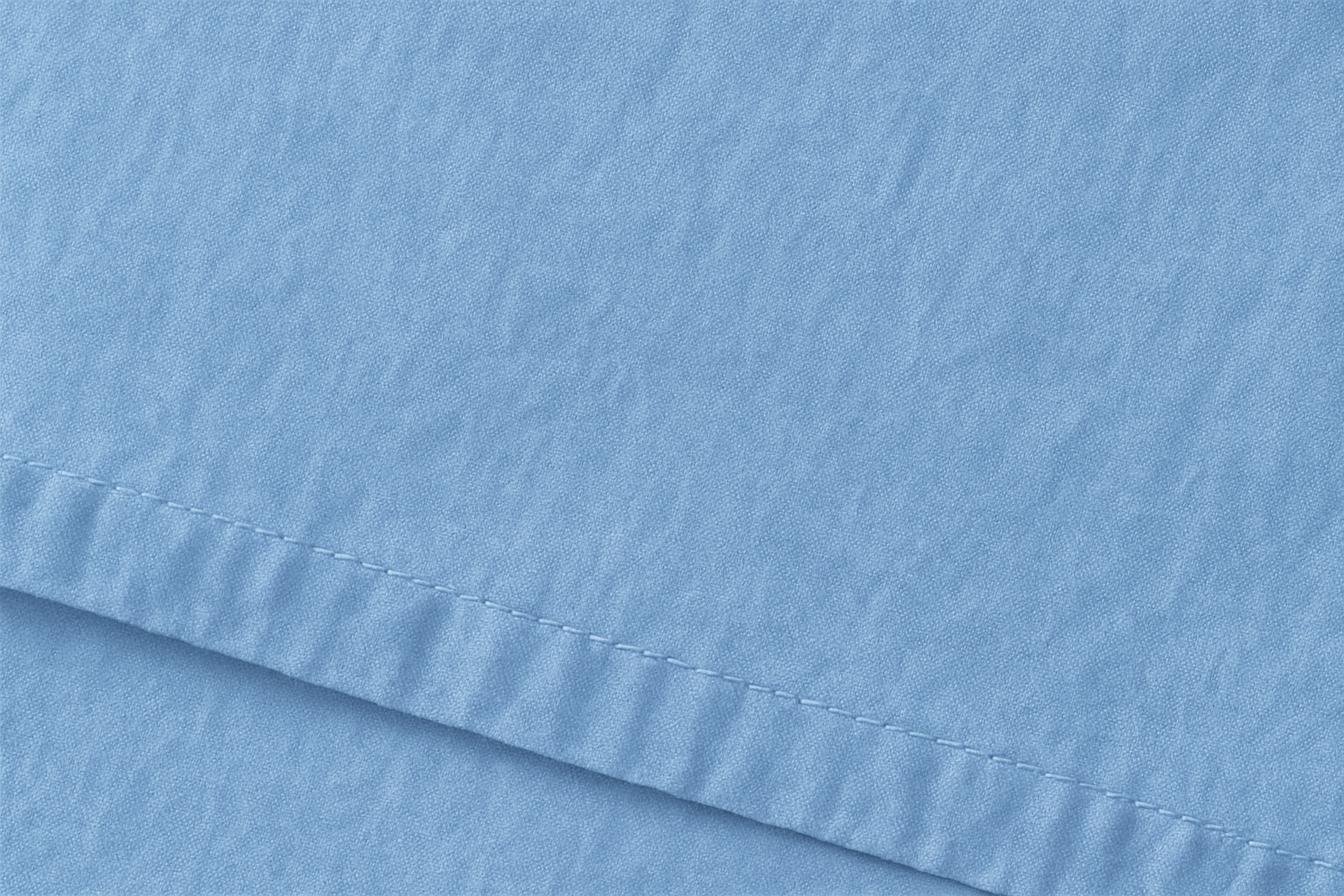 Jogo de Cama Casal Algodão Azul Claro - 3 Peças