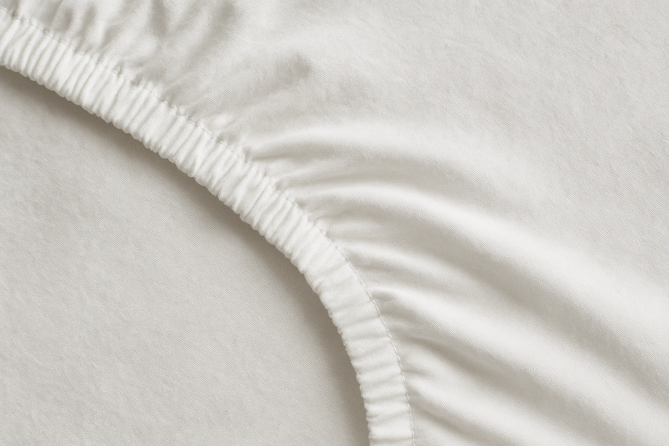 Lençol de Elástico Casal Branco Algodão