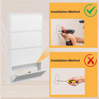 Sapateira de parede elegante