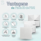 Placa Painel Pedra Leve Revestimento Parede 3d 75cm X 48cm