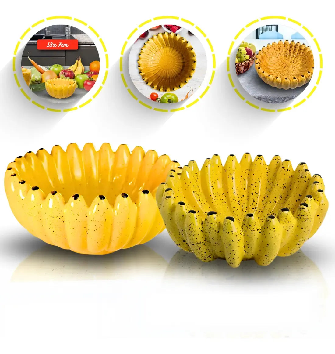 Fruteira De Mesa Banana