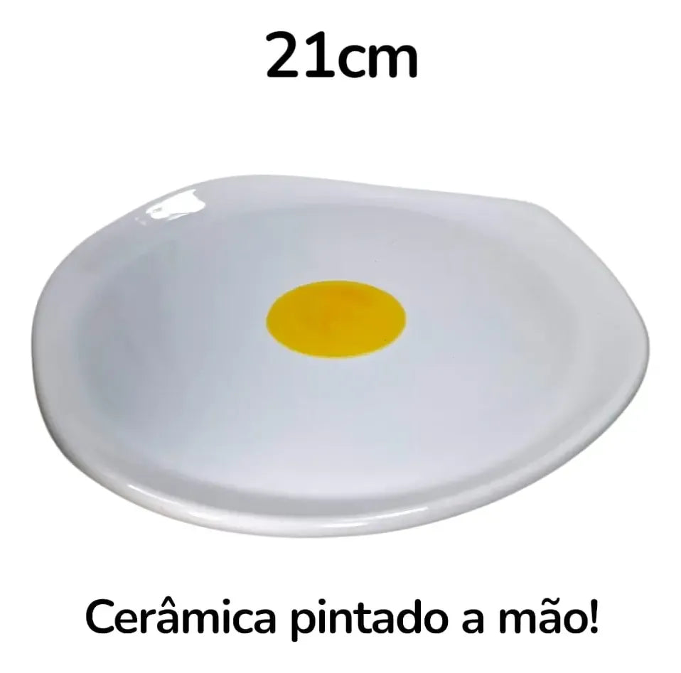 Jogo De 6 Bowls Tigela Formato Aparencia De Fruta Mesa Posta