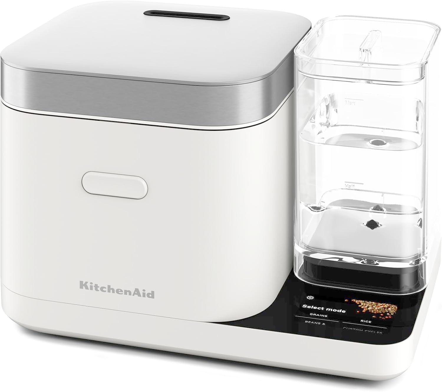 Panela elétrica KitchenAid com balança integrada com sensor automático + reservatório de água