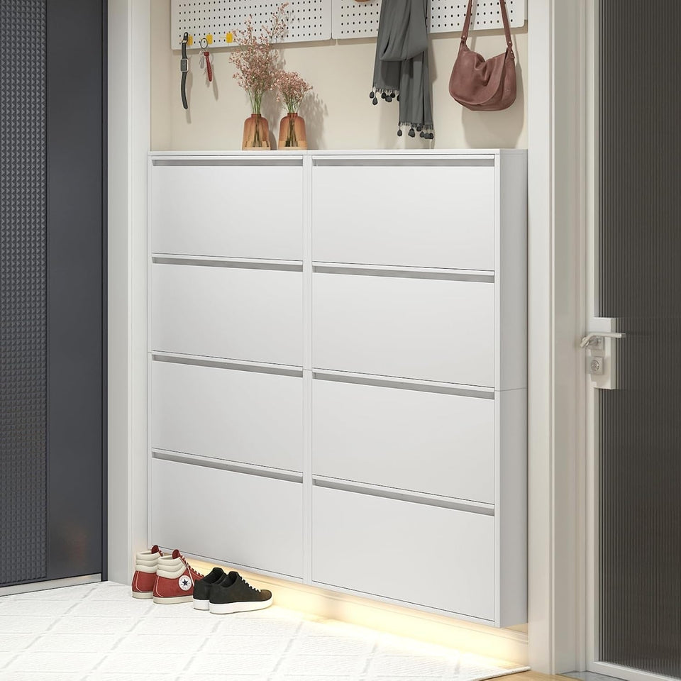 Sapateira de parede elegante