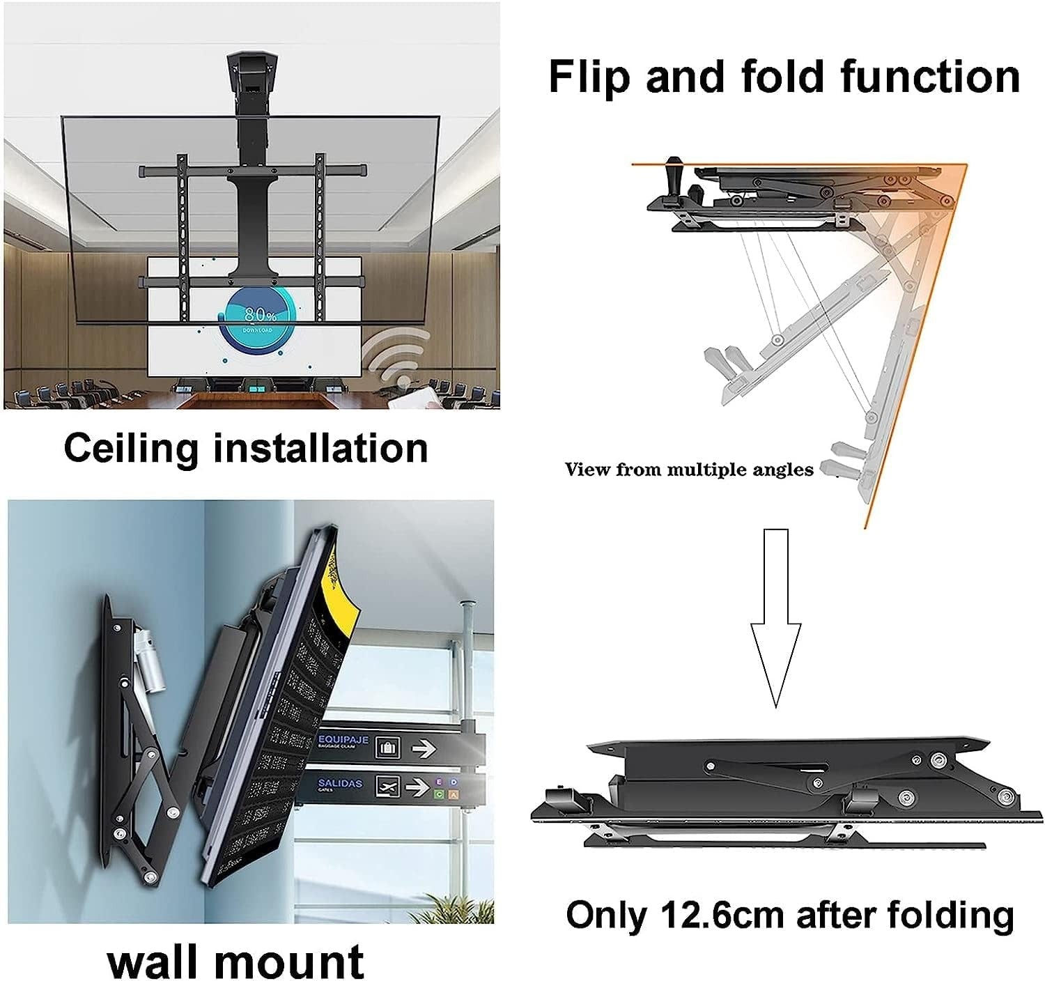 Suporte de TV motorizado multifuncional