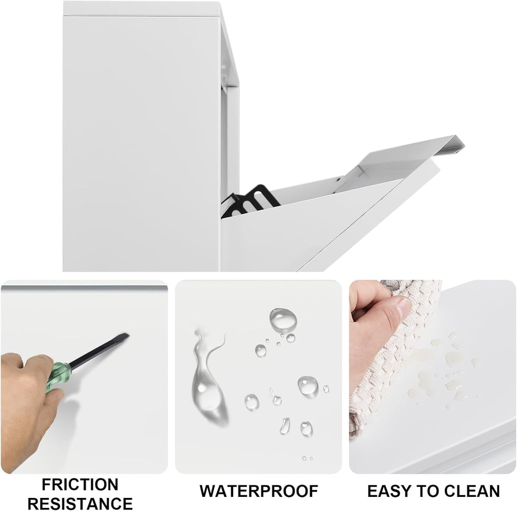 Sapateira de parede elegante