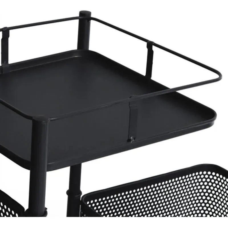 Fruteira Organizadora Articulada 4 Andares Quadrada