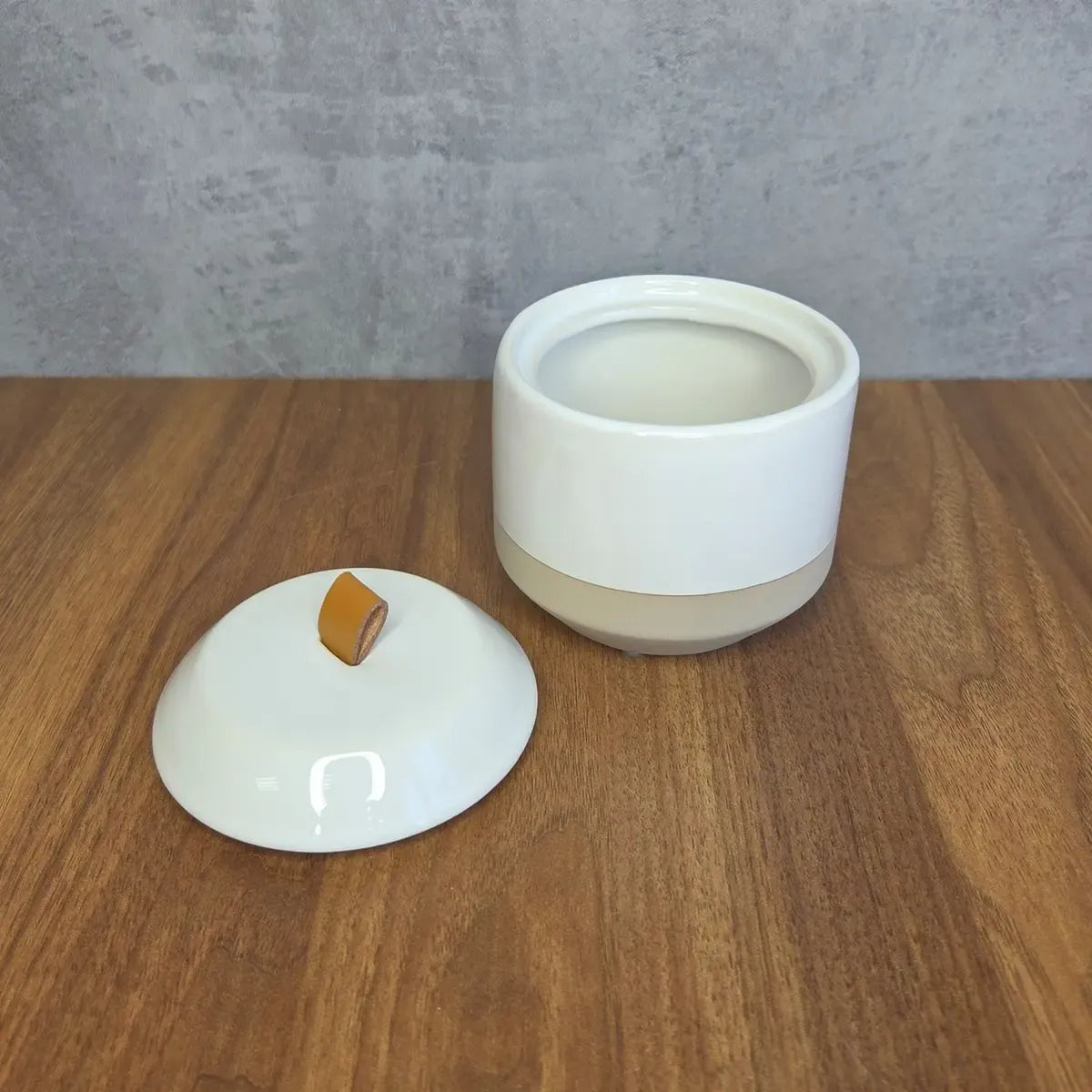 Jogo para Banheiro em Cerâmica 4 Peças Mármore Branco e Cinza