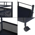 Fruteira Organizadora Articulada 4 Andares Quadrada